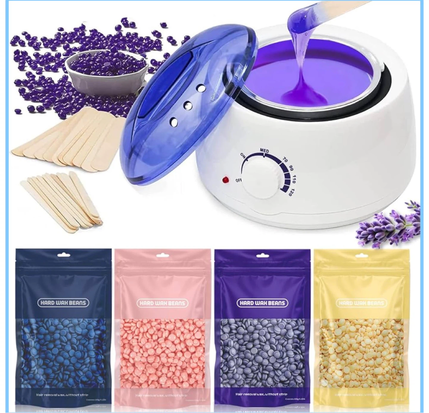 Wax Warmer Kit for Hair Removal
