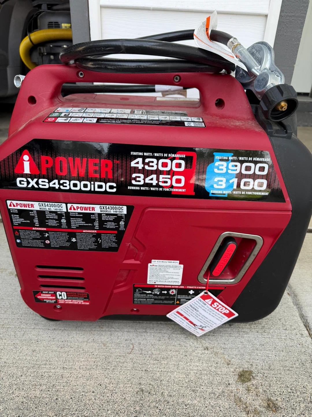 iPOWER GXS4300iDC Portable Generator