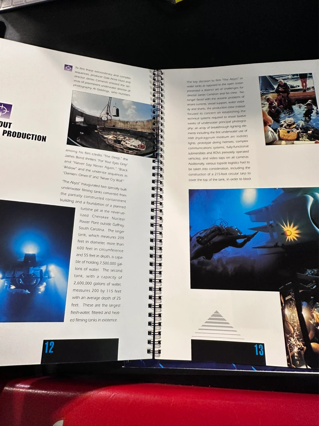 The Abyss Production Information Book - photo 4