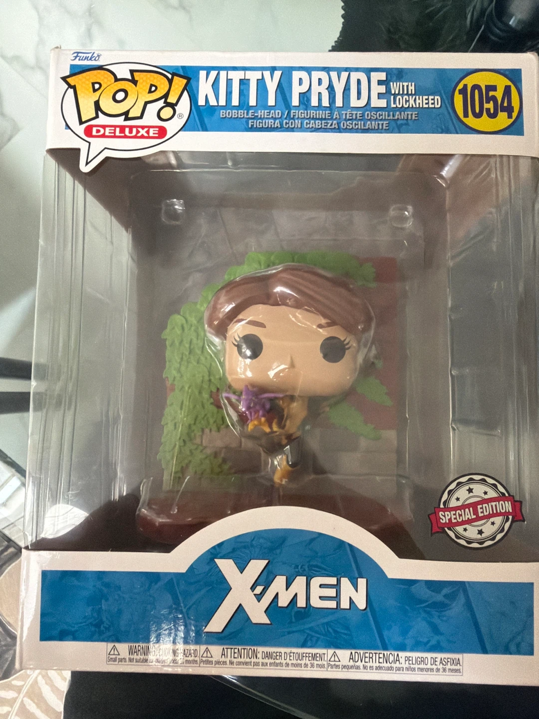 Funko Pop! Deluxe Kitty Pryde with Lockheed #1054