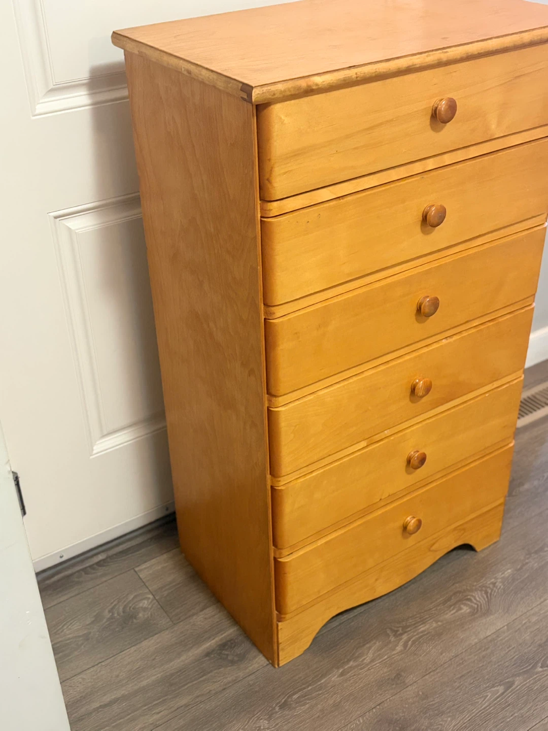 Wooden 6-Drawer Tall Dresser - photo 3