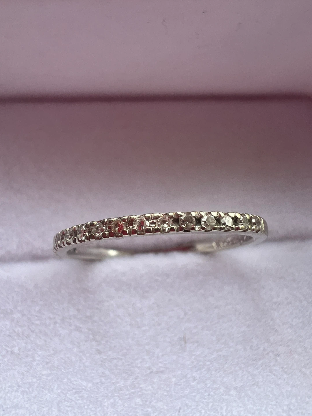 10 k Diamond Band Ring - photo 5