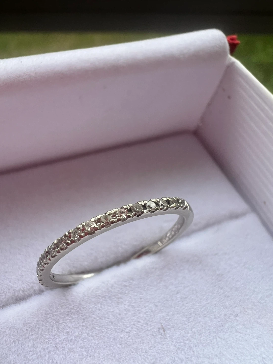 10 k Diamond Band Ring - photo 3