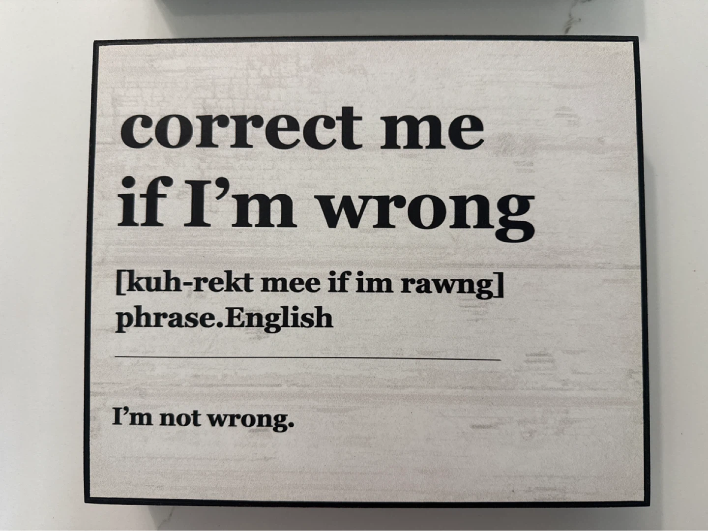 Set of 2 Humorous Wood Signs - NEW - photo 3