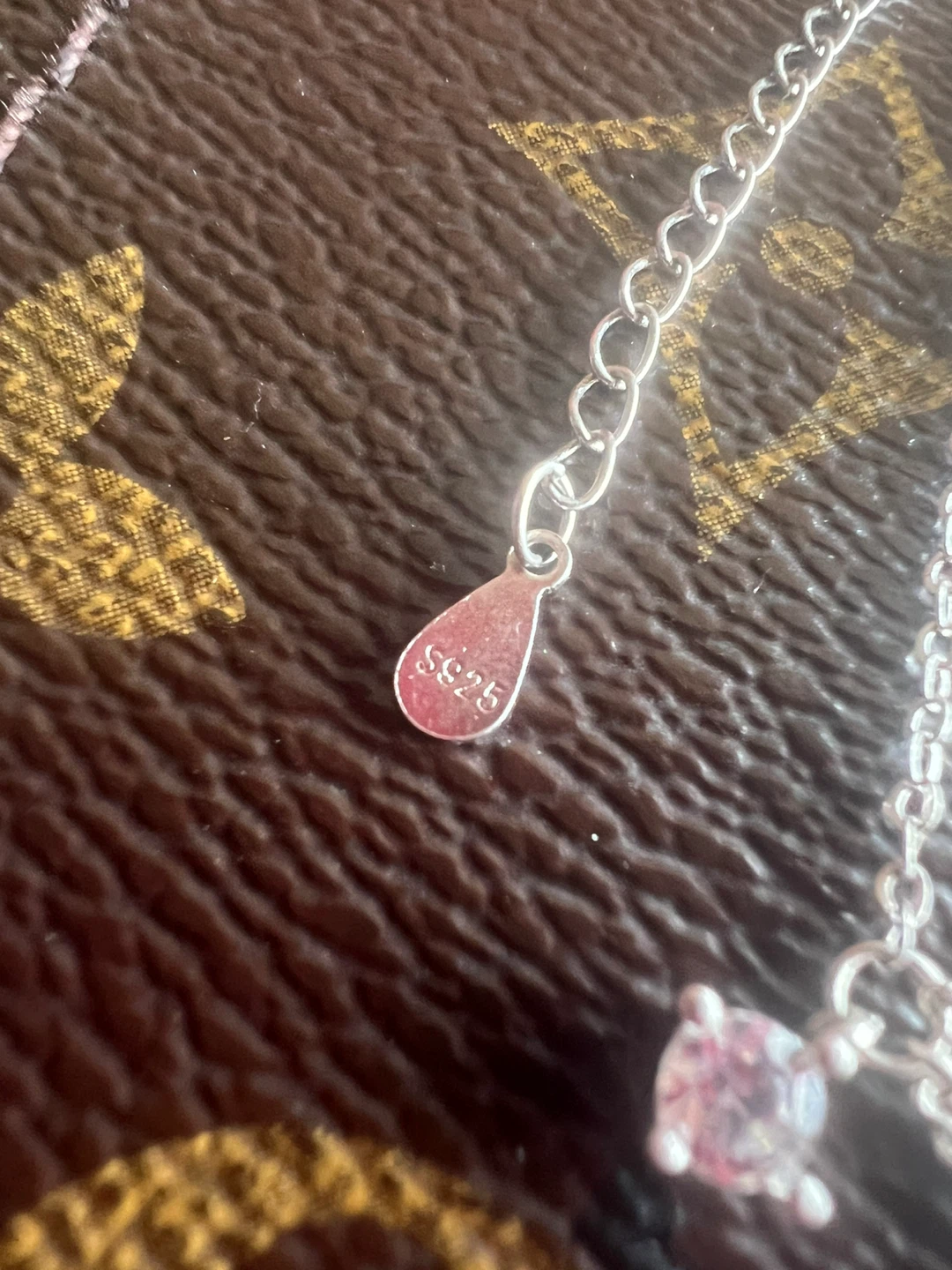 925 silver anklet - photo 2