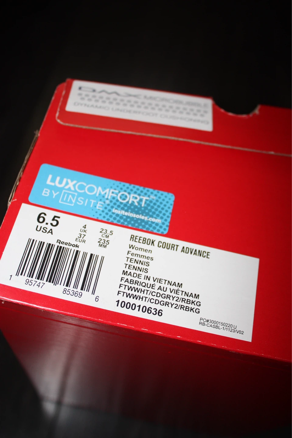 Reebok Court Advance Women's Tennis Shoes - Size 6.5 - photo 2