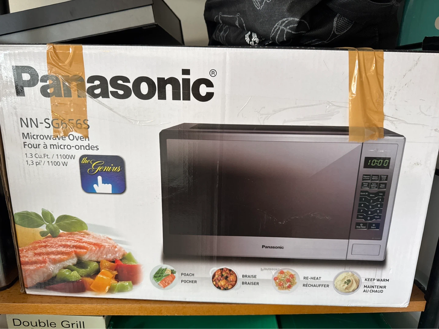 Panasonic NN-SG656S Microwave Oven 1.3 Cu.Ft./1100W
