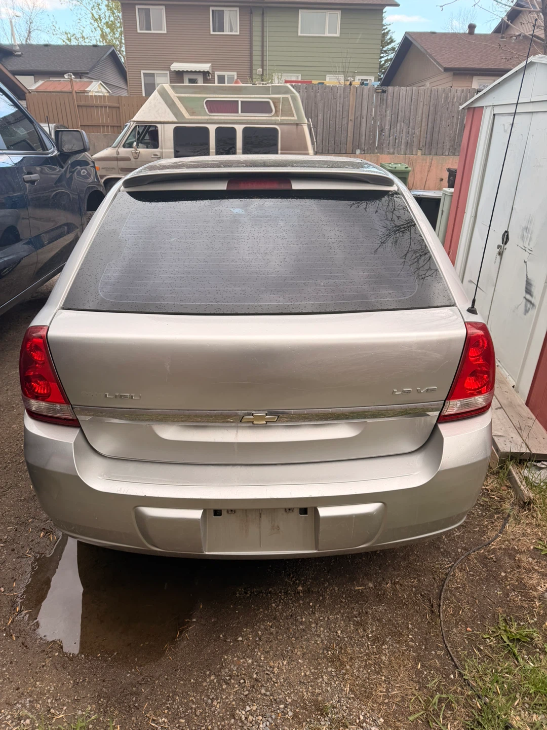 Silver Chevrolet Malibu Wagon