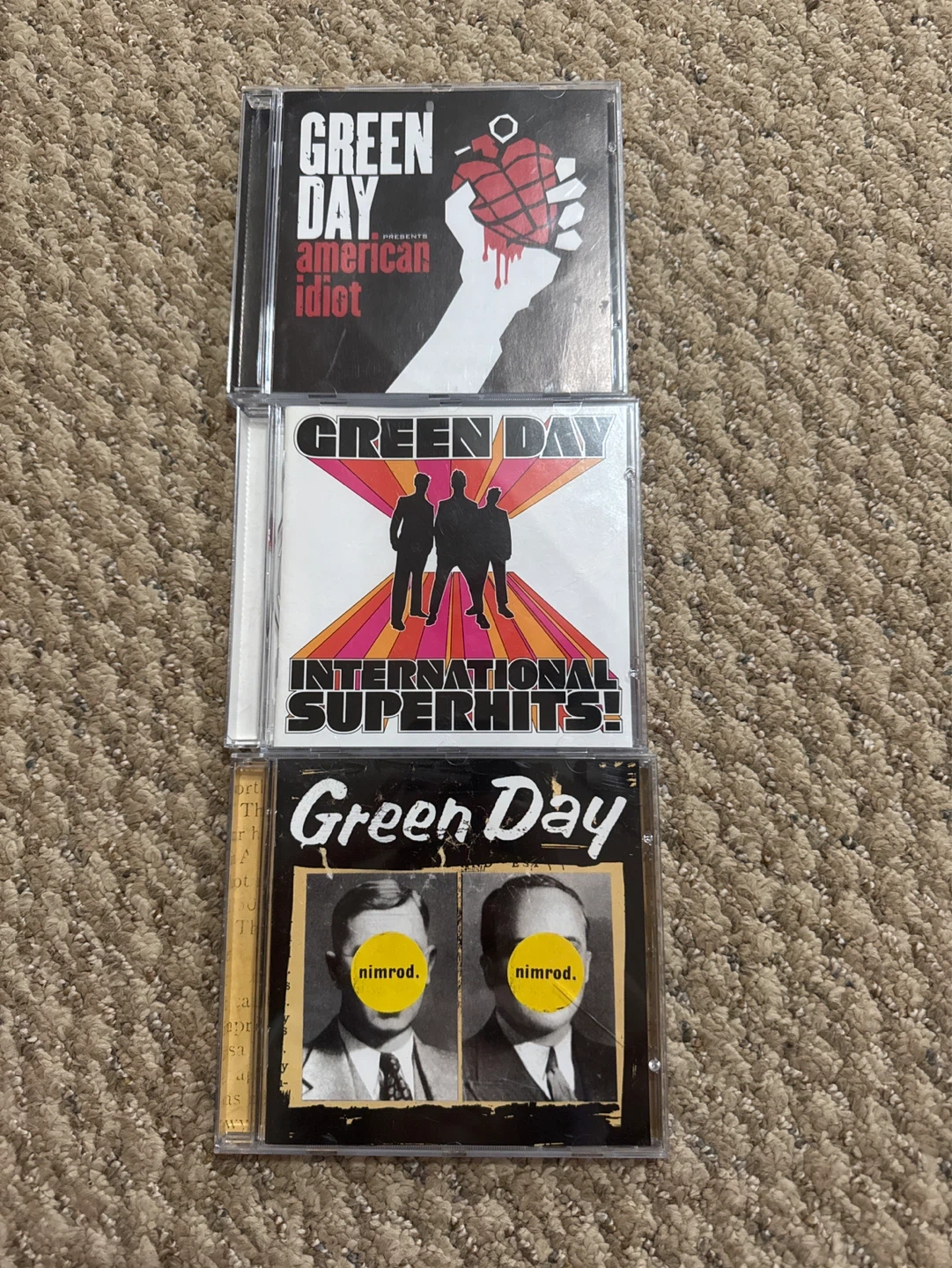 Green Day CDs