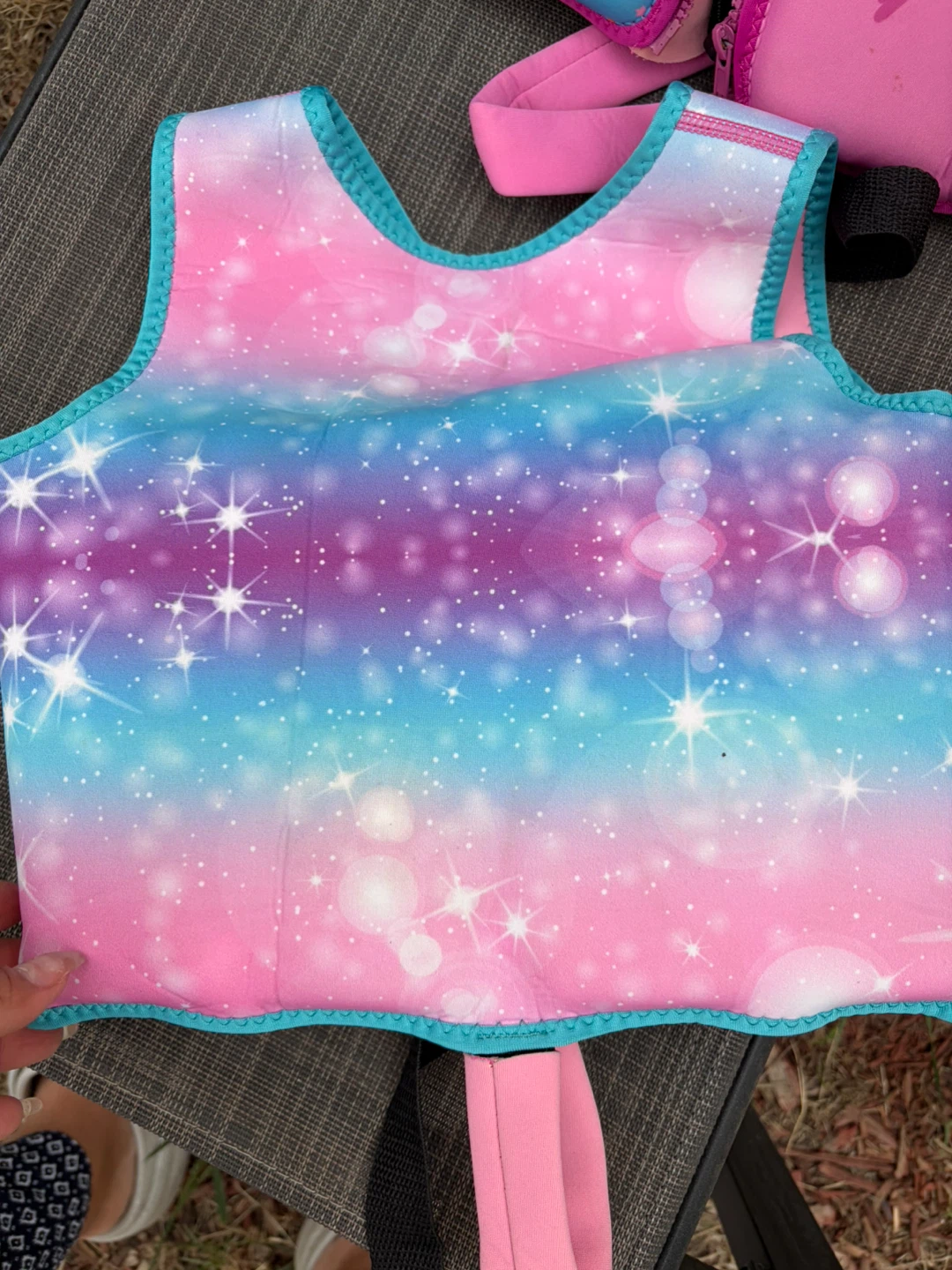 Two Girls' Life Vests - Mermaid & Galaxy Print - photo 5