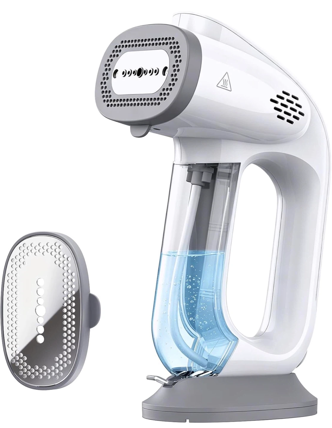 Portable Garment Steamer with Brush Attachment