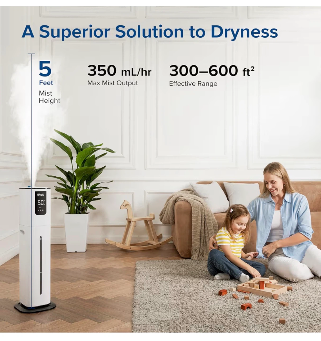 LEVOIT OasisMist 1000S 10L Smart Cool Mist Humidifier - photo 4