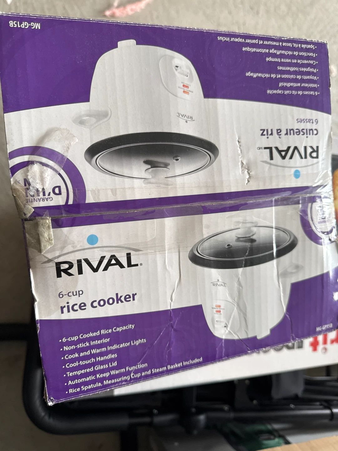 Rival 6-Cup Rice Cooker