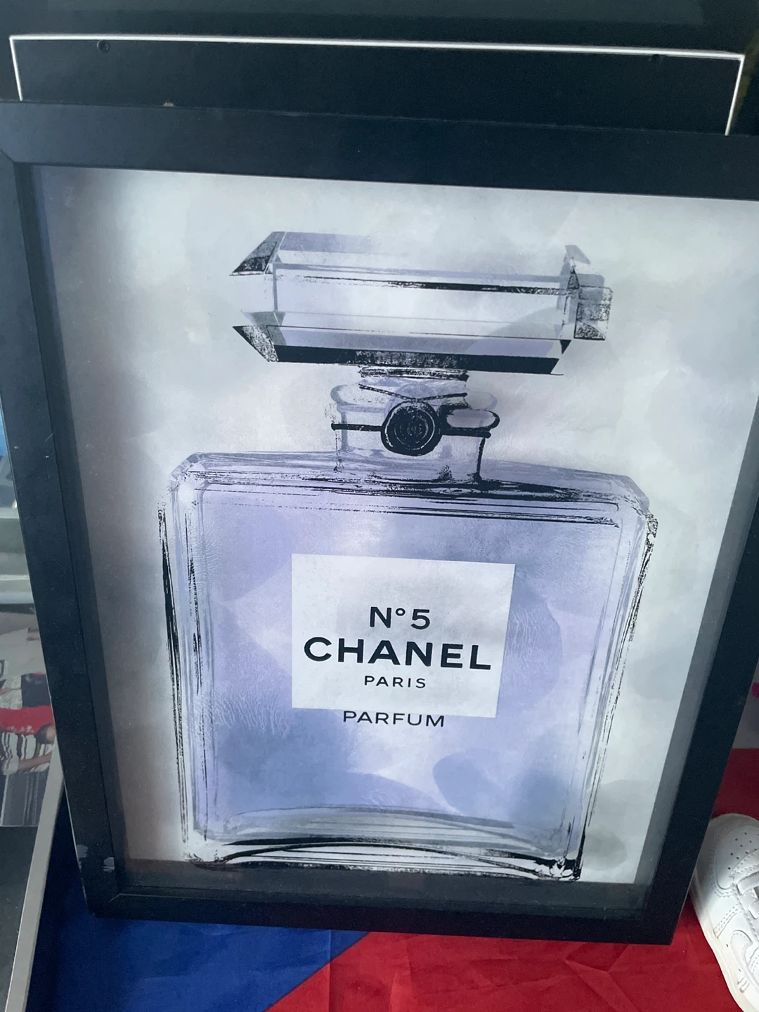 Chanel N°5 Parfum Framed Wall Art
