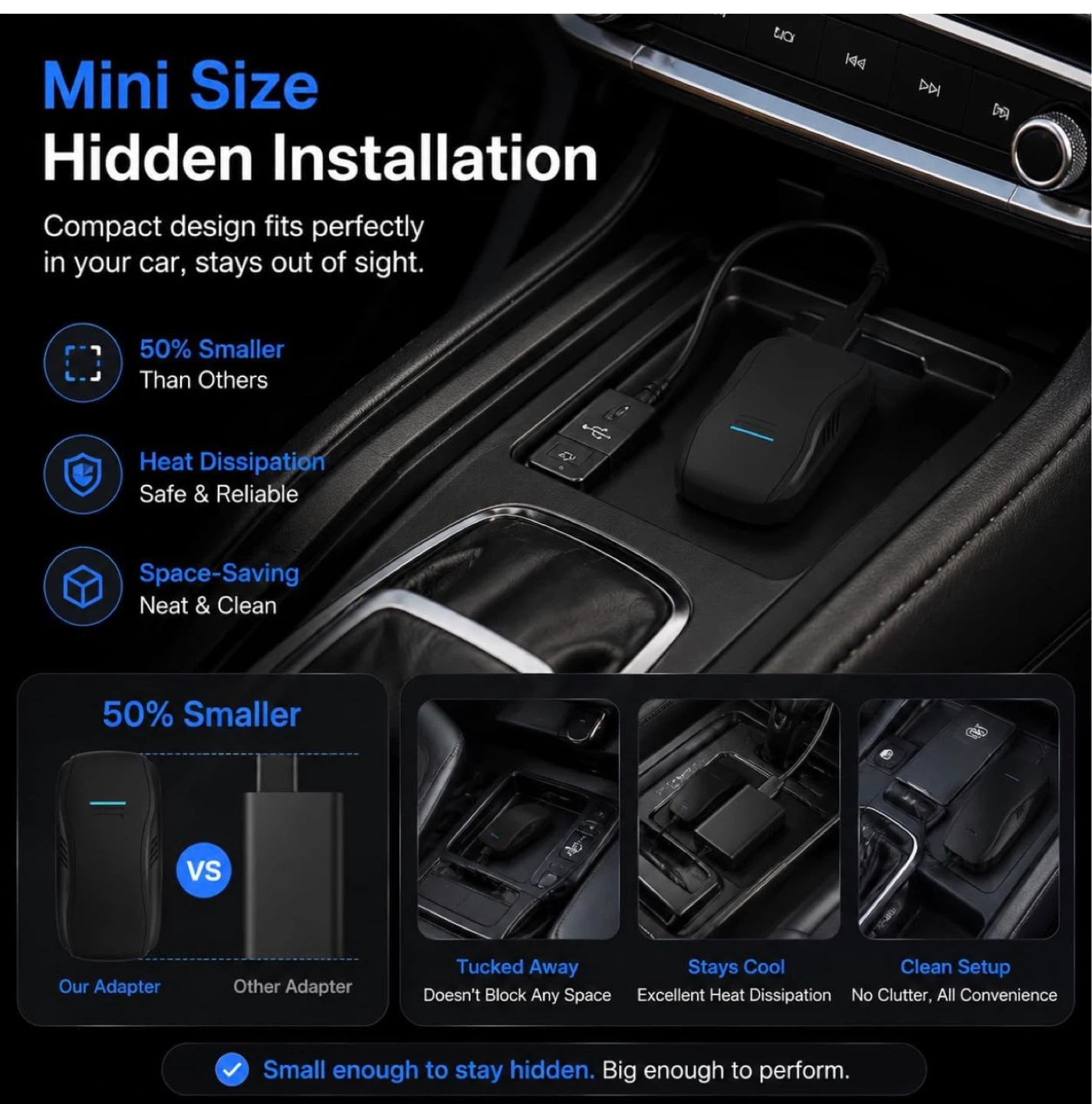 Wireless CarPlay Adapter for Factory Wired CarPlay - photo 4