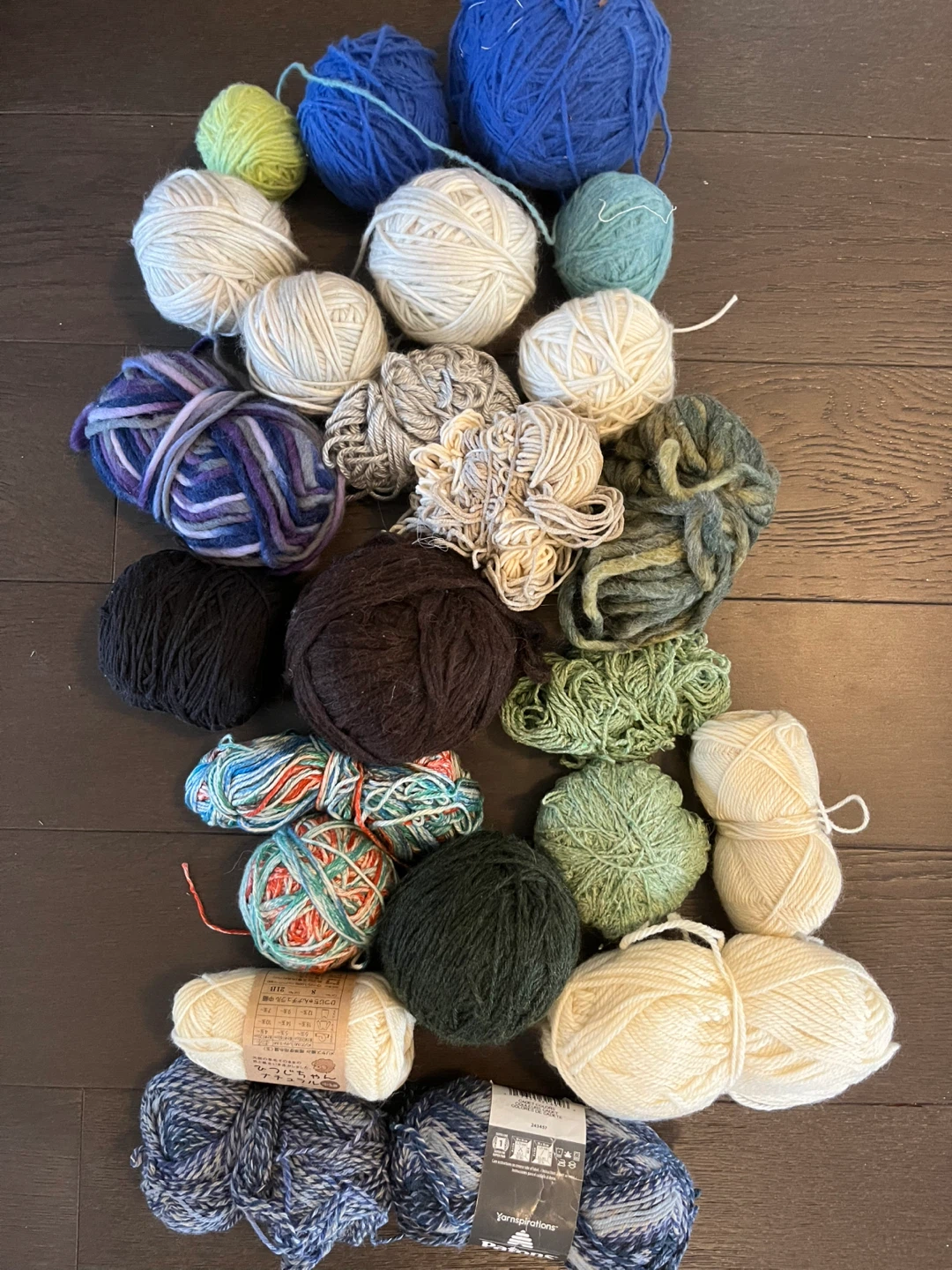 Mixed Yarn Lot - Various Brands and Textures