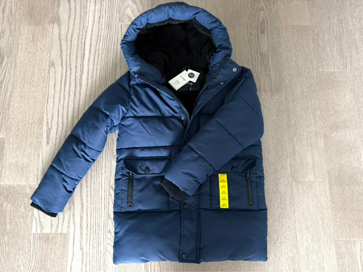 NEW George Kids Winter Puffer Jacket (Ages 10-12)