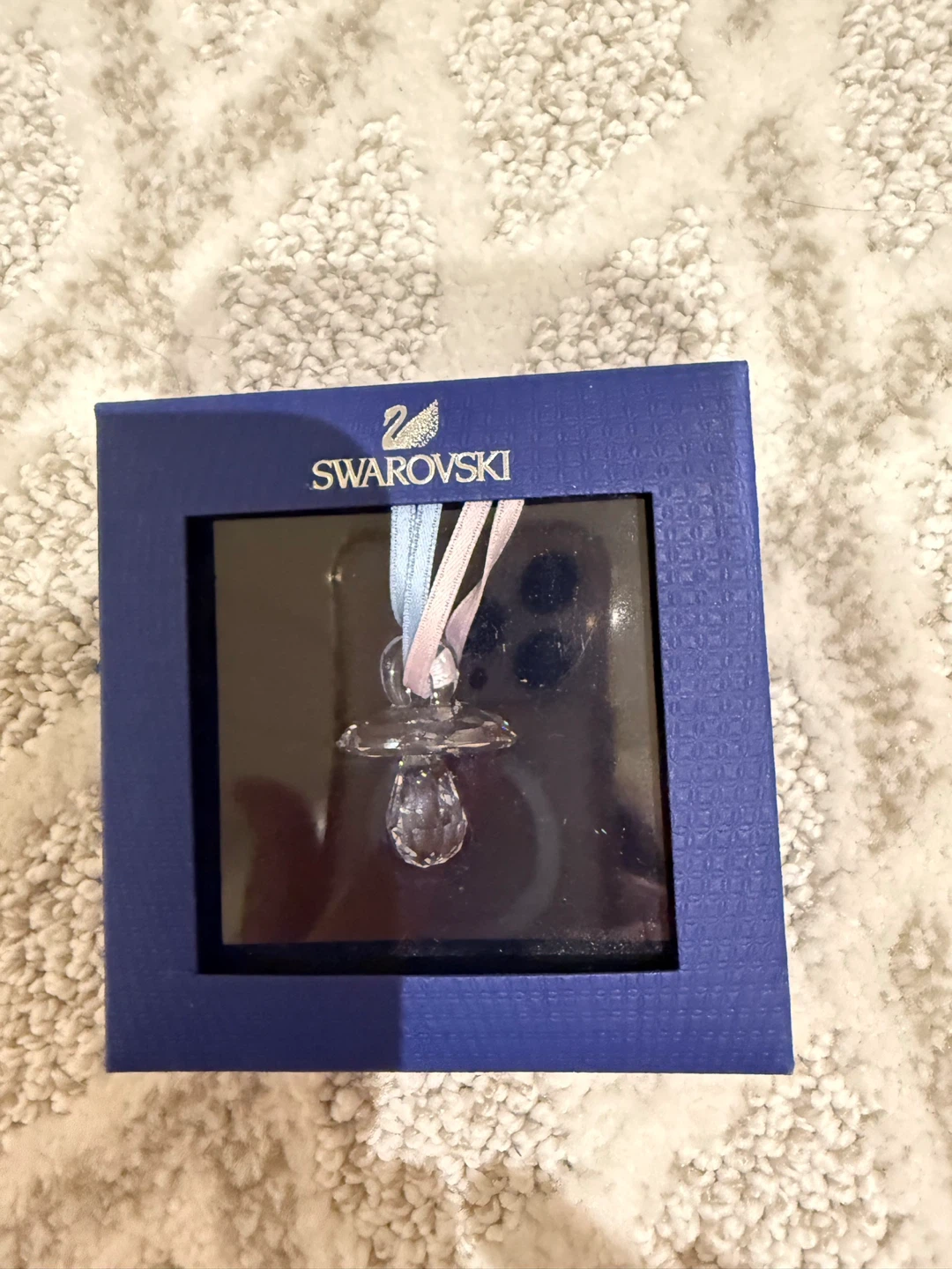 Swarovski Crystal Pacifier Ornament