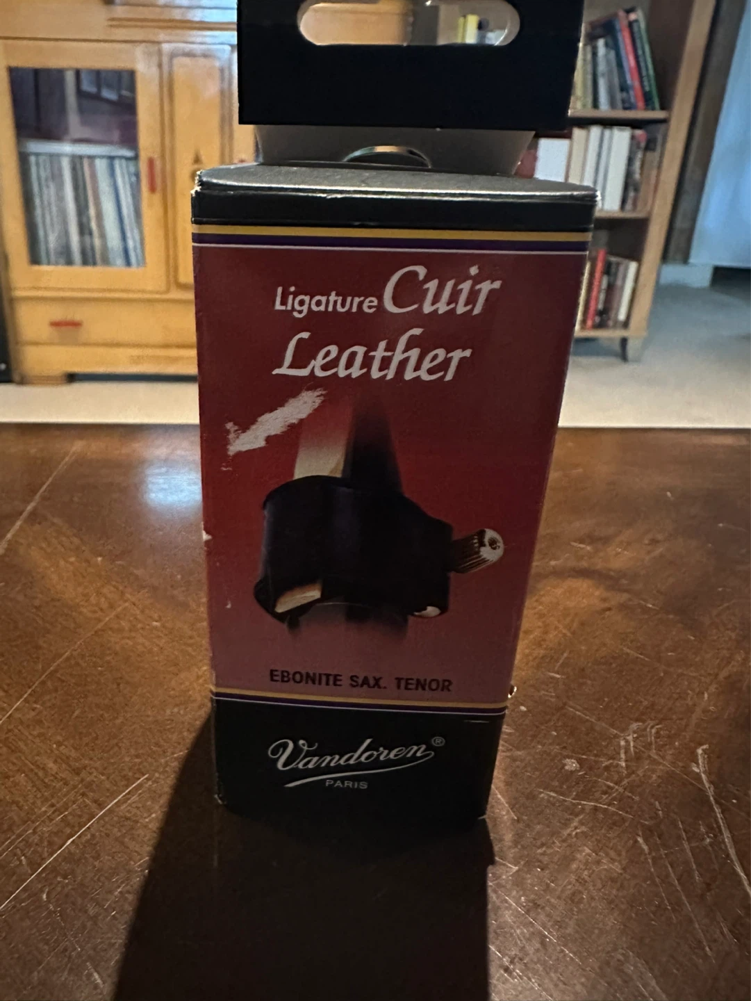 Ebonite leather ligature