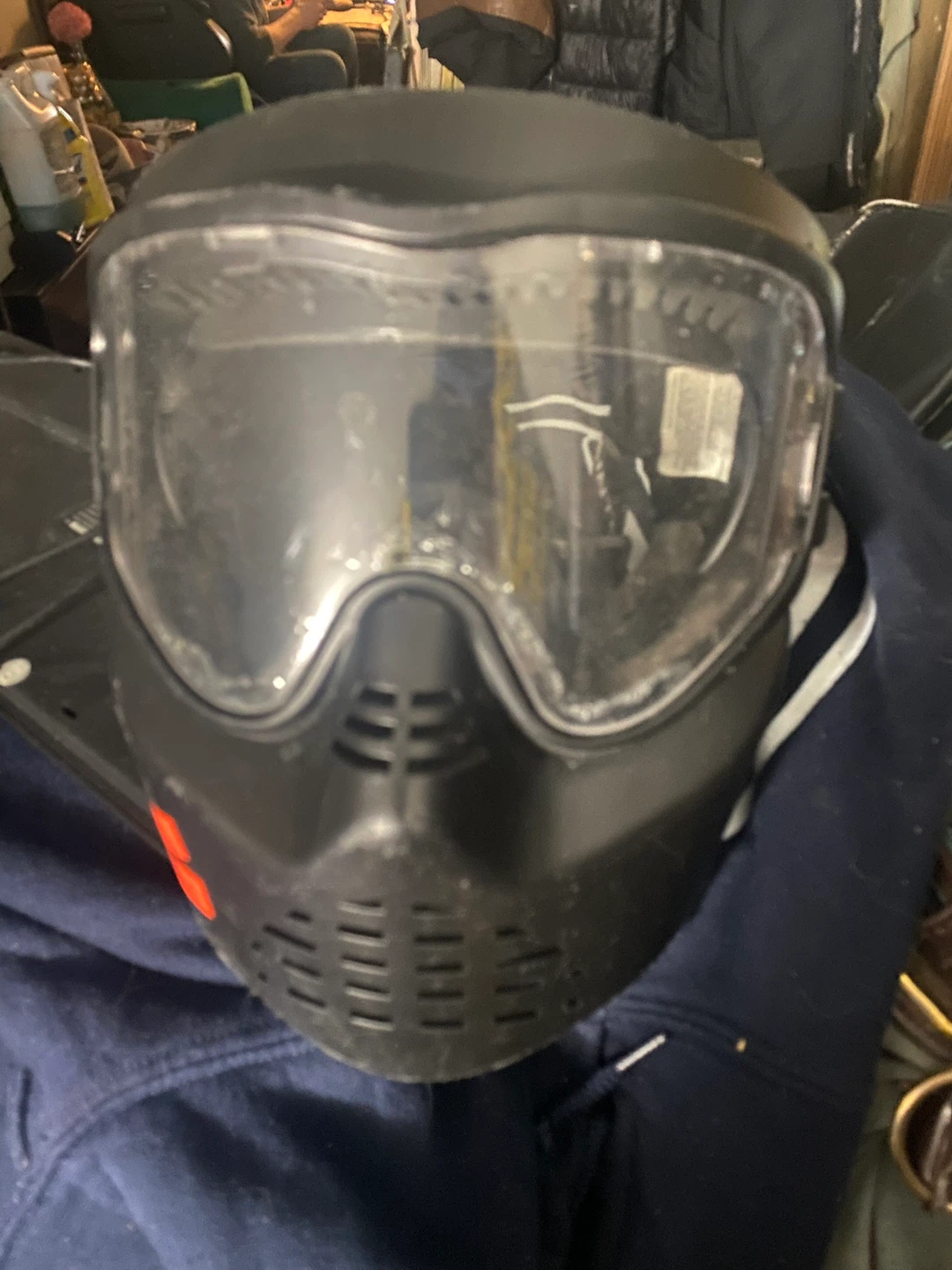 YOUNGG Black Paintball Mask