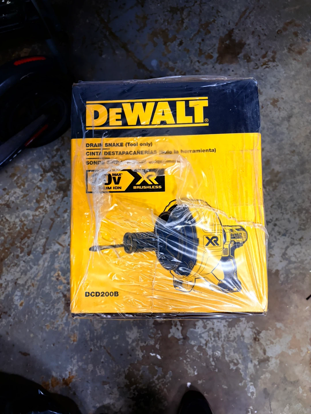 DEWALT 20V MAX XR Brushless Drain Snake Tool Only DCD200B - photo 4