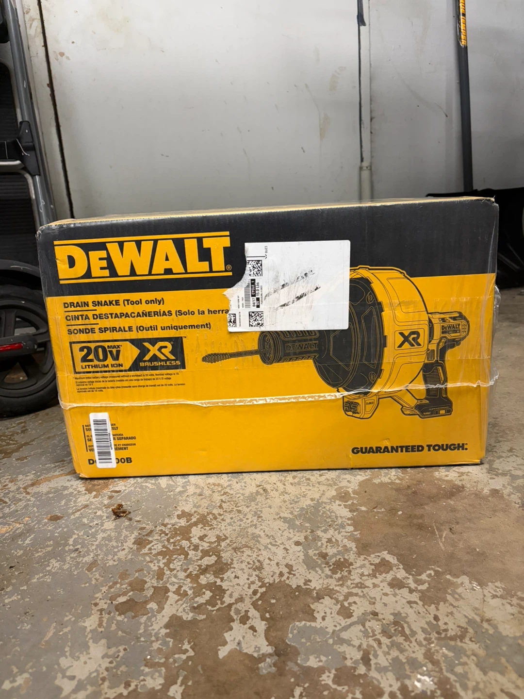 DEWALT 20V MAX XR Brushless Drain Snake Tool Only DCD200B - photo 3