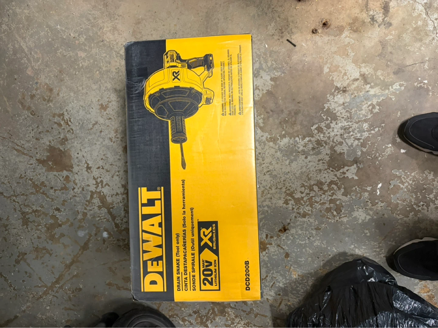 DEWALT 20V MAX XR Brushless Drain Snake Tool Only DCD200B - photo 2