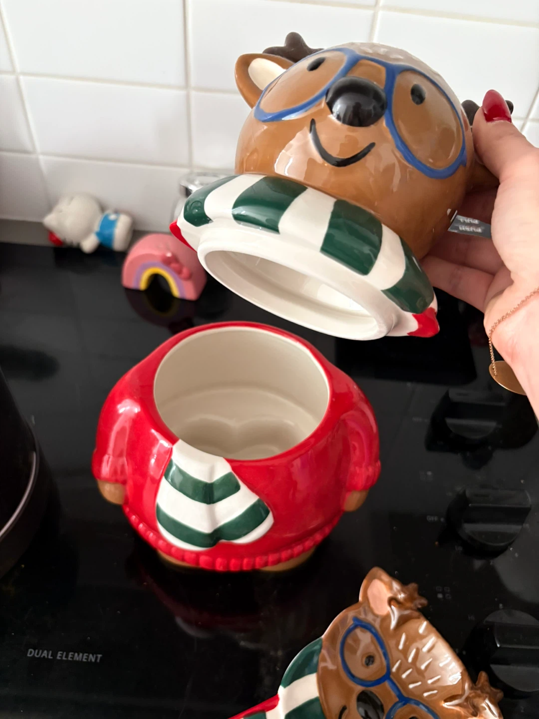 Reindeer Cookie Jar - photo 4