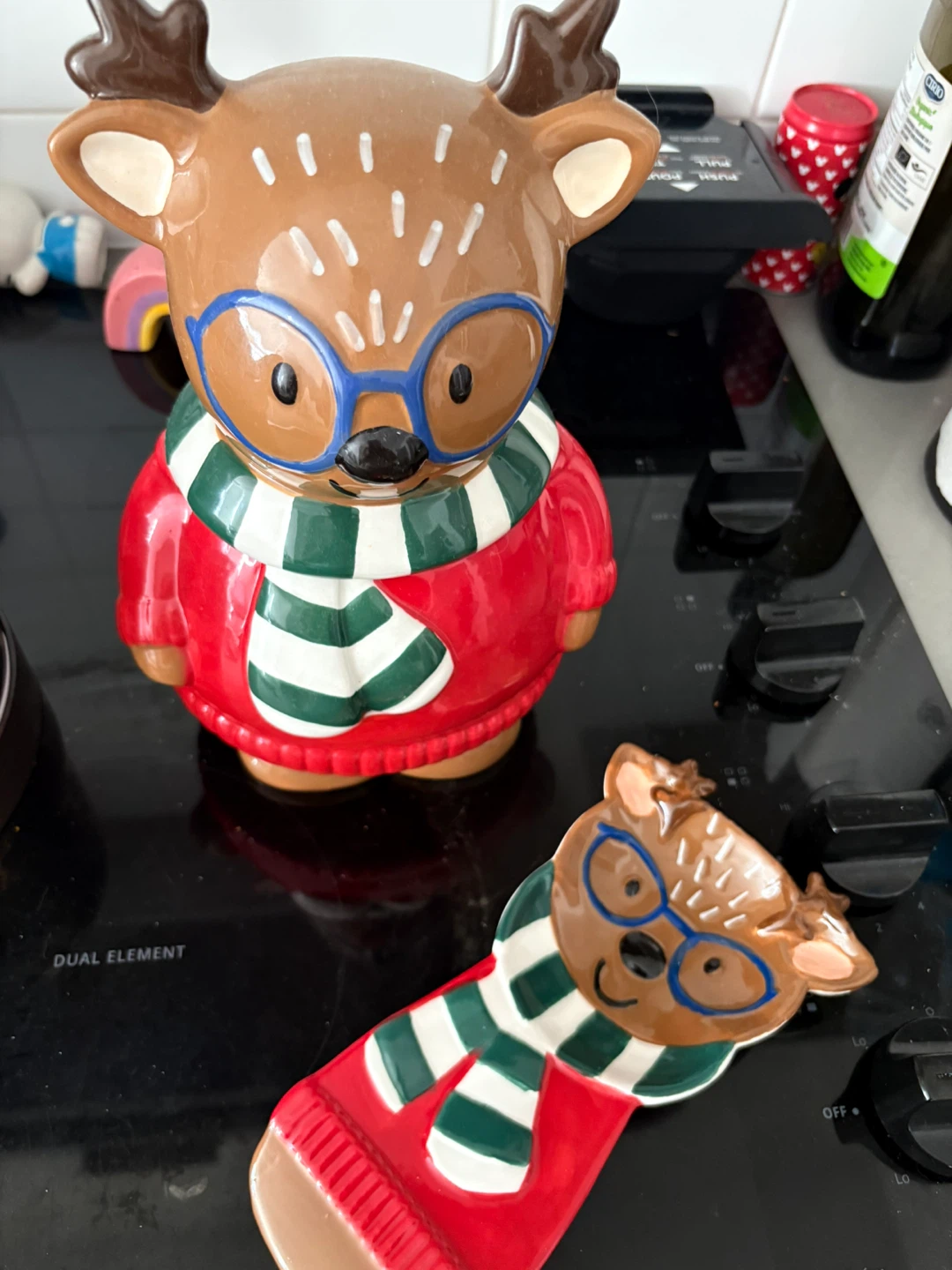 Reindeer Cookie Jar
