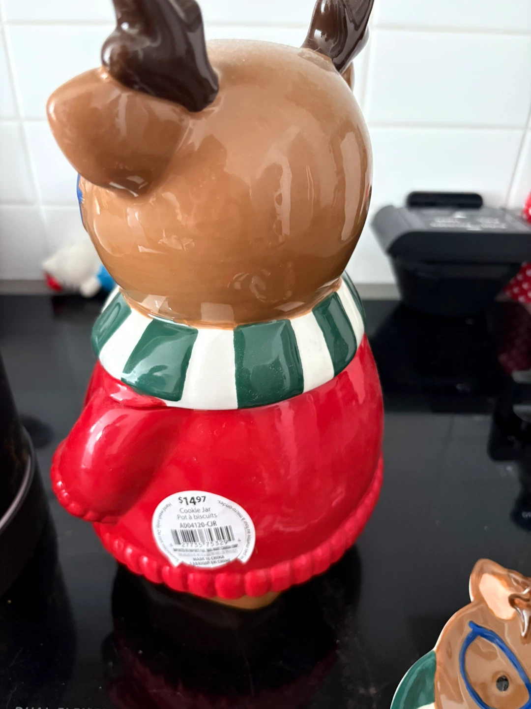 Reindeer Cookie Jar - photo 3