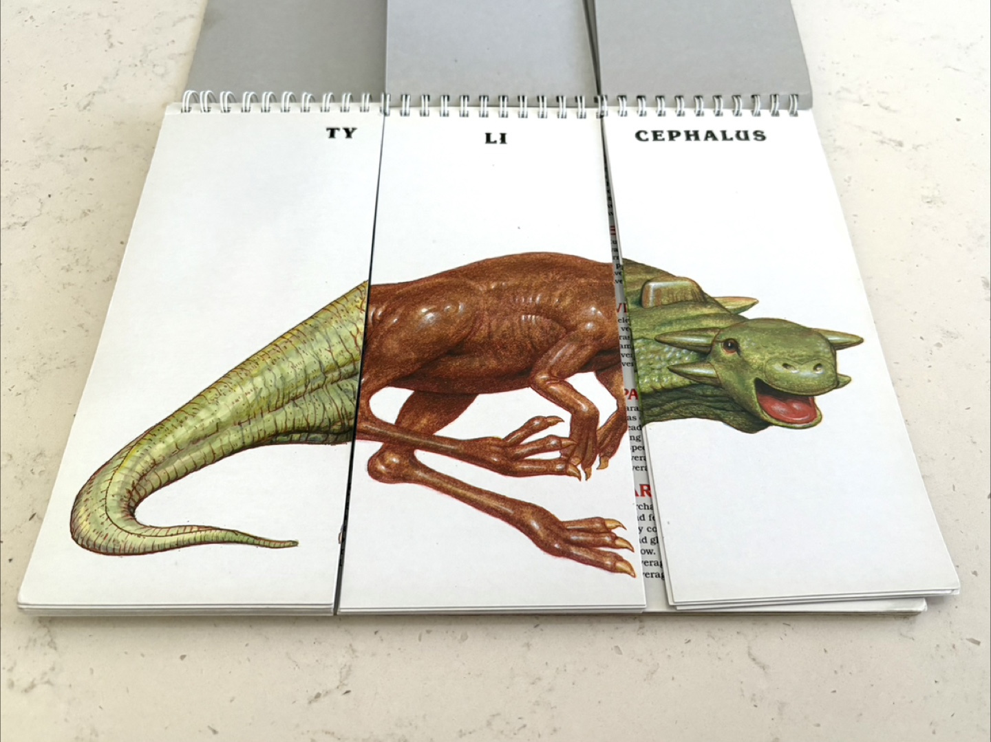 The Mix & Match Book of Dinosaurs - photo 4