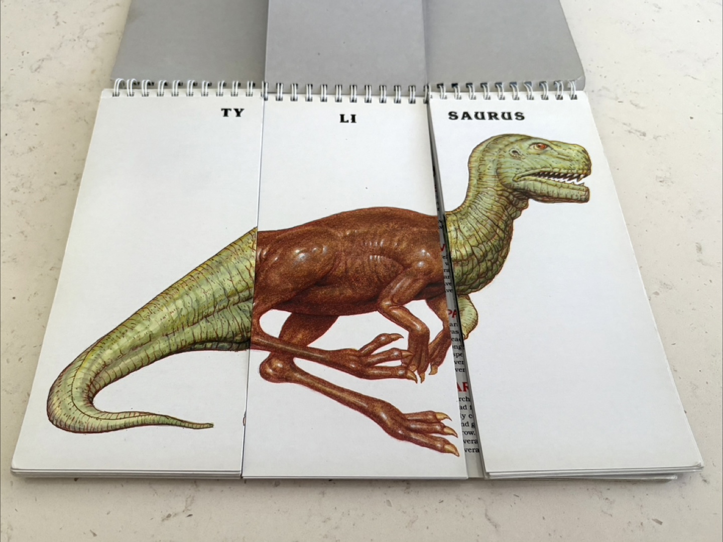 The Mix & Match Book of Dinosaurs - photo 3