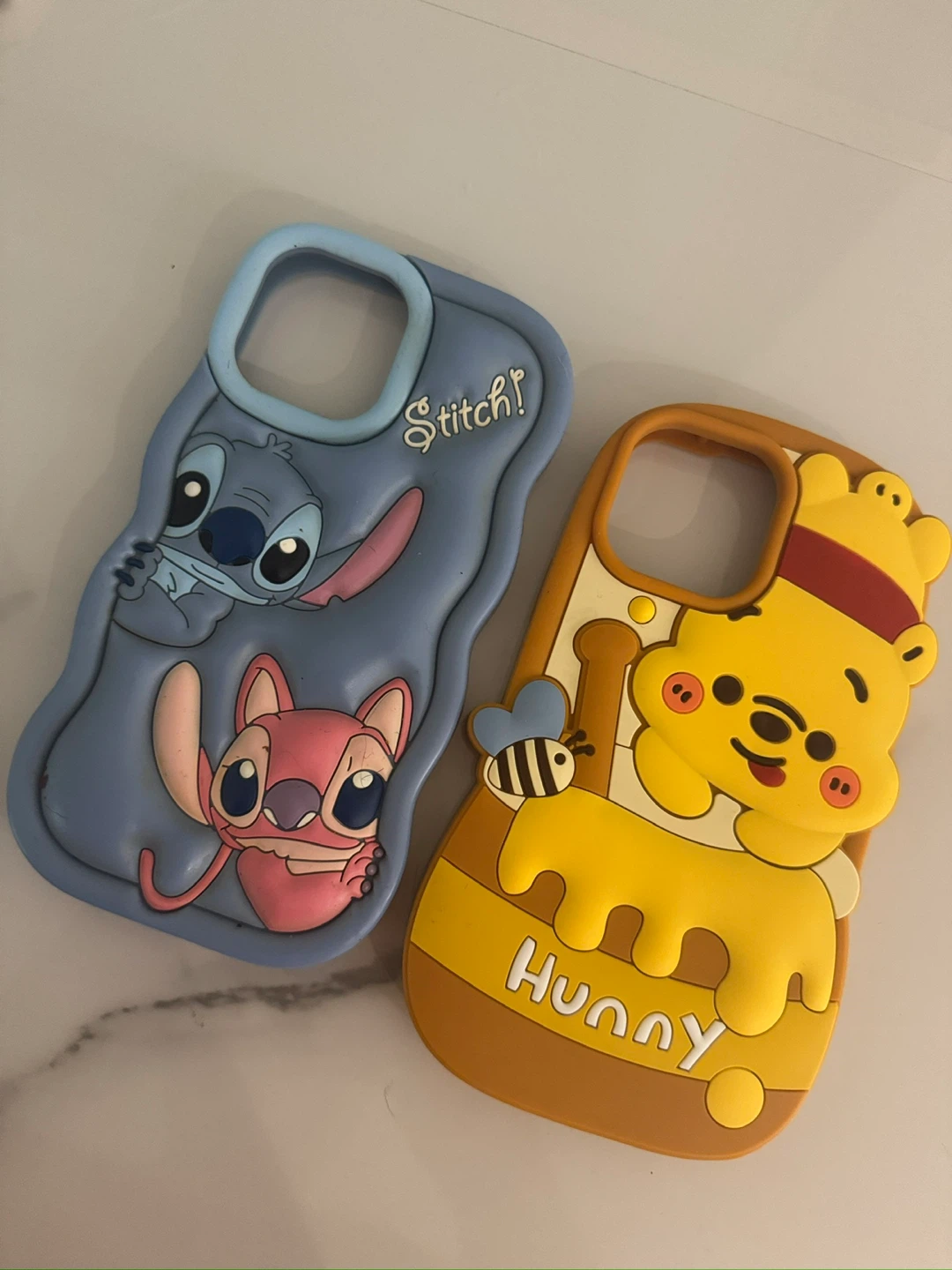 Disney Stitch & Winnie the Pooh i Phone Cases