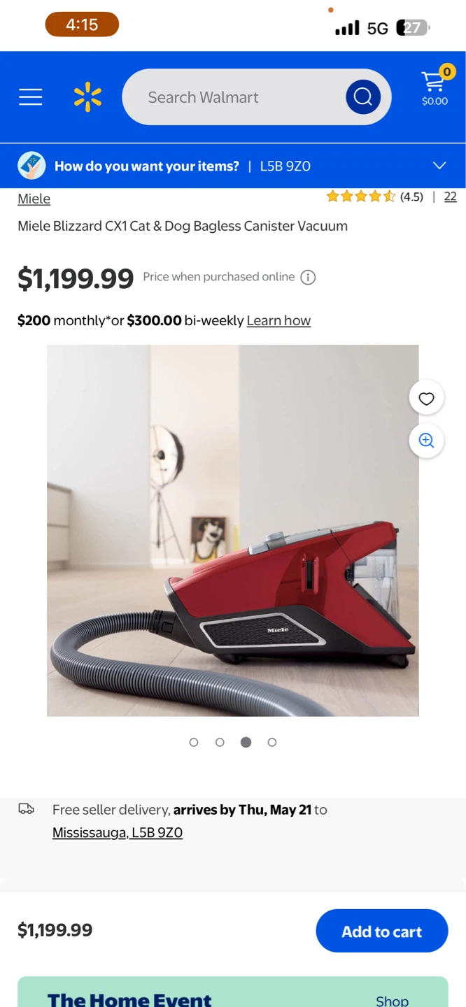 Miele Blizzard CX1 Cat & Dog Bagless Vacuum Cleaner - photo 4