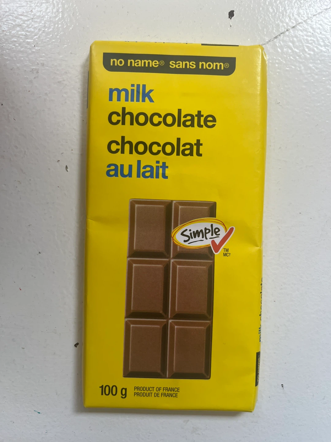 Milk Chocolate bar