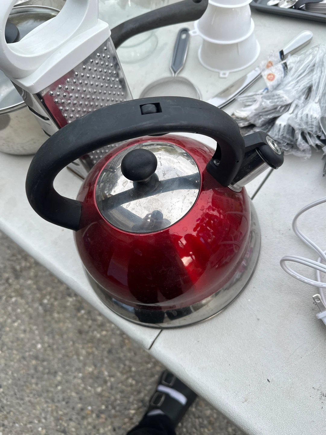 Red Electric Kettle