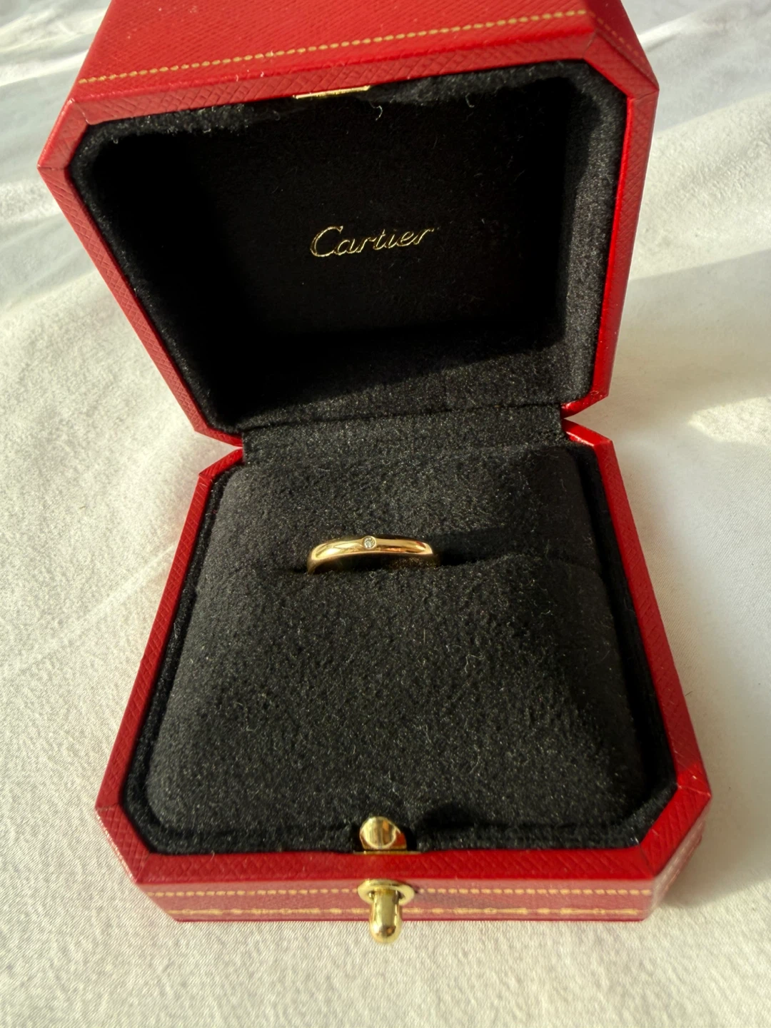 Cartier 1895 Wedding Band 2.6mm 1 Diamond - photo 2