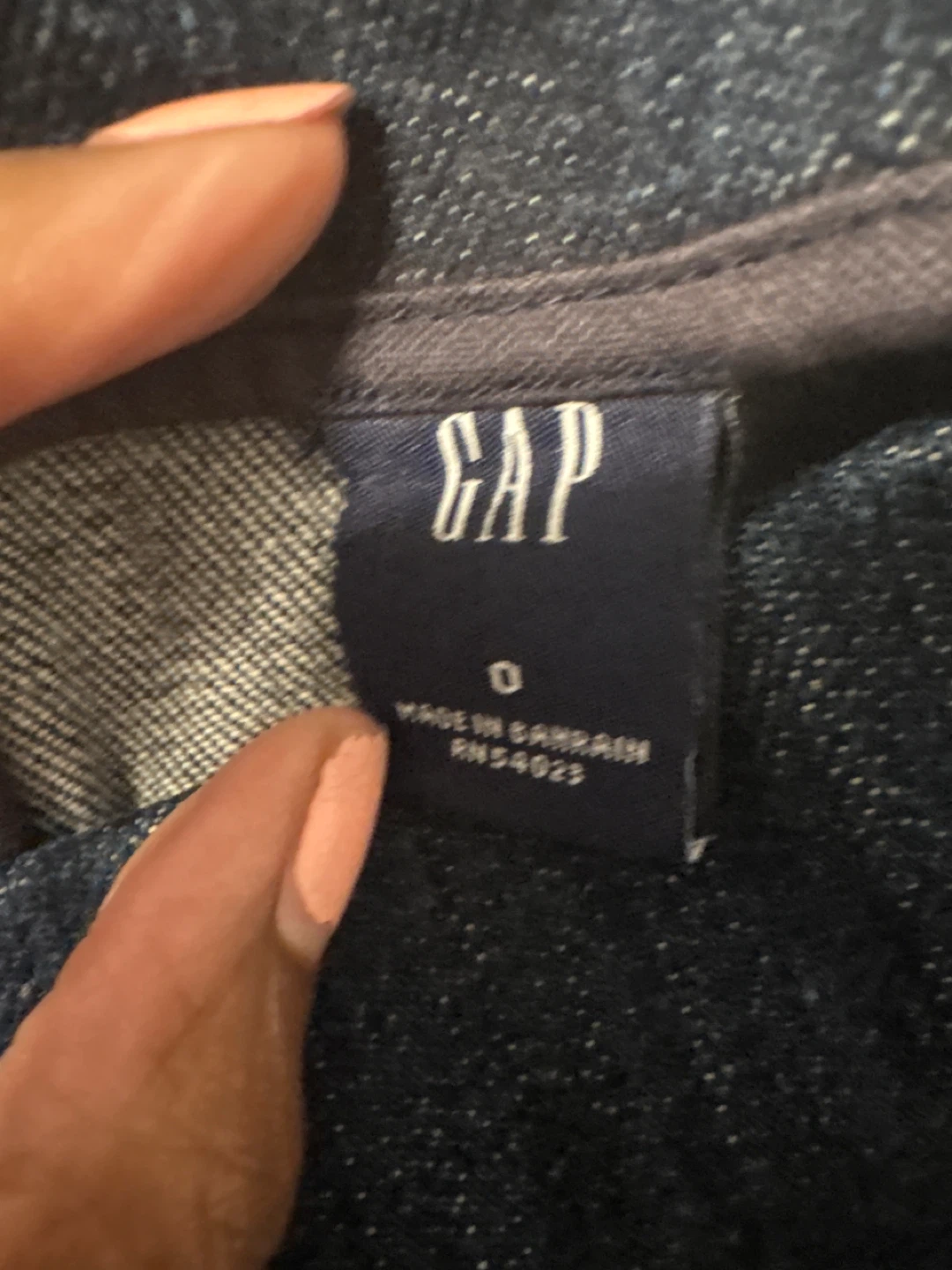 Gap Denim Pencil Skirt Size 0 - photo 3