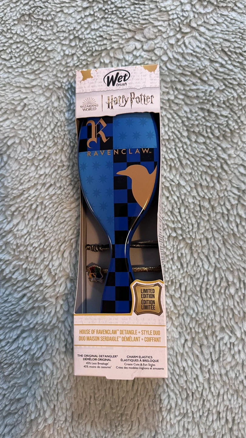 Wet Brush Harry Potter Ravenclaw Detangle + Style Duo Brush Set