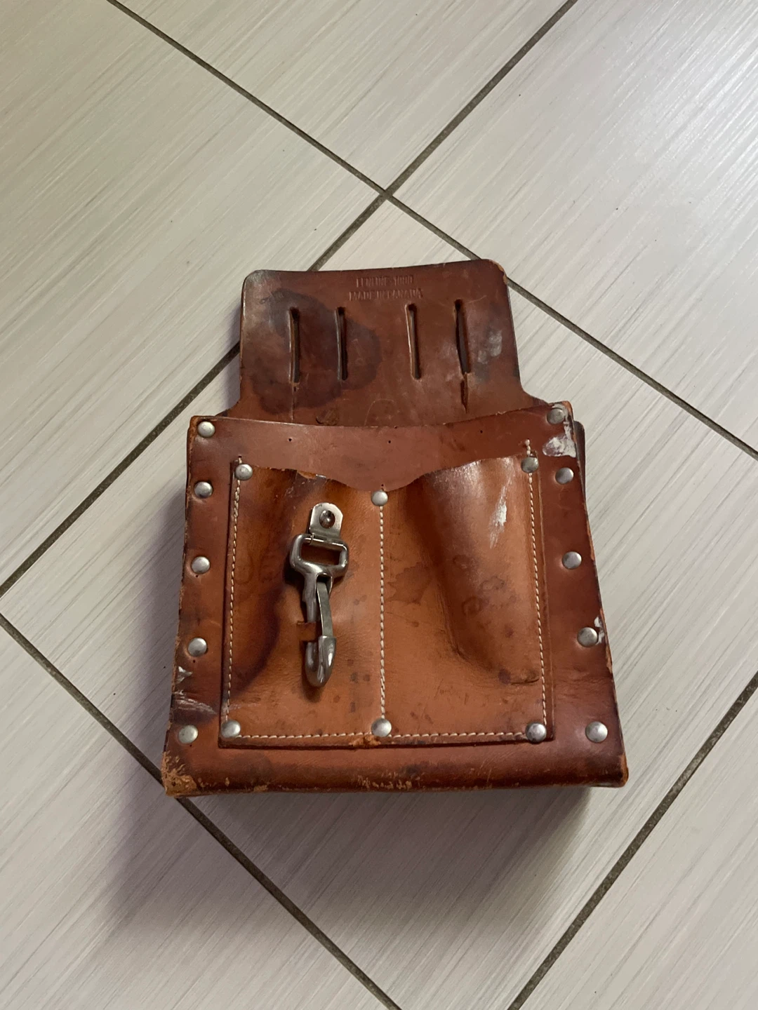 Genuine 1000 Leather Tool Pouch - Made in Canada