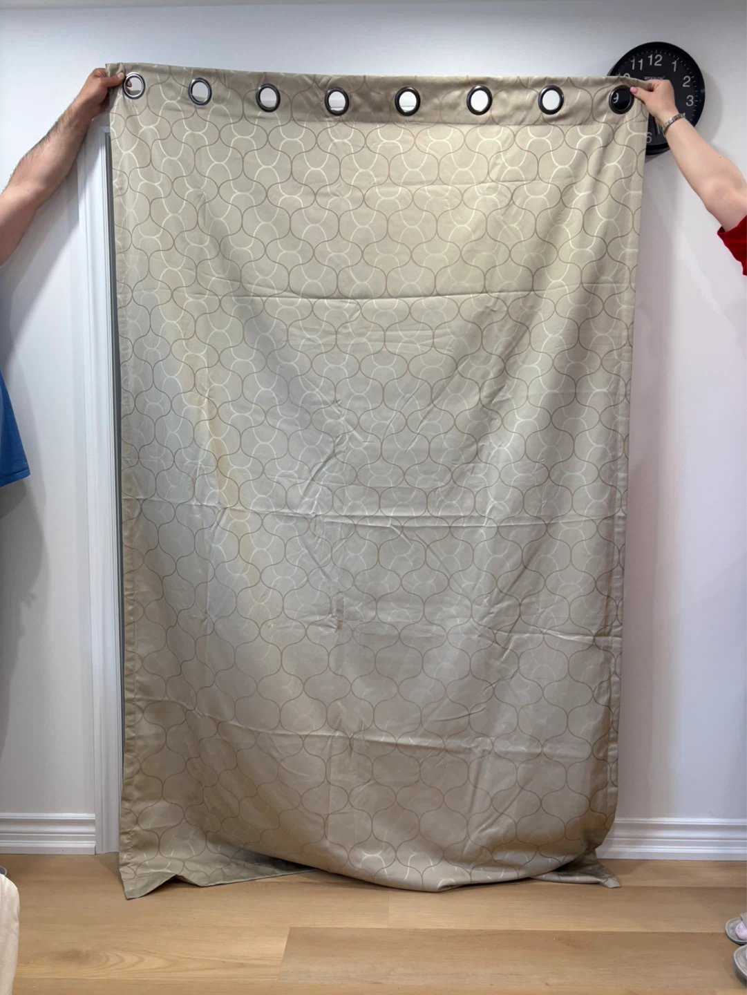 2 pcs Curtain Panel with Grommets