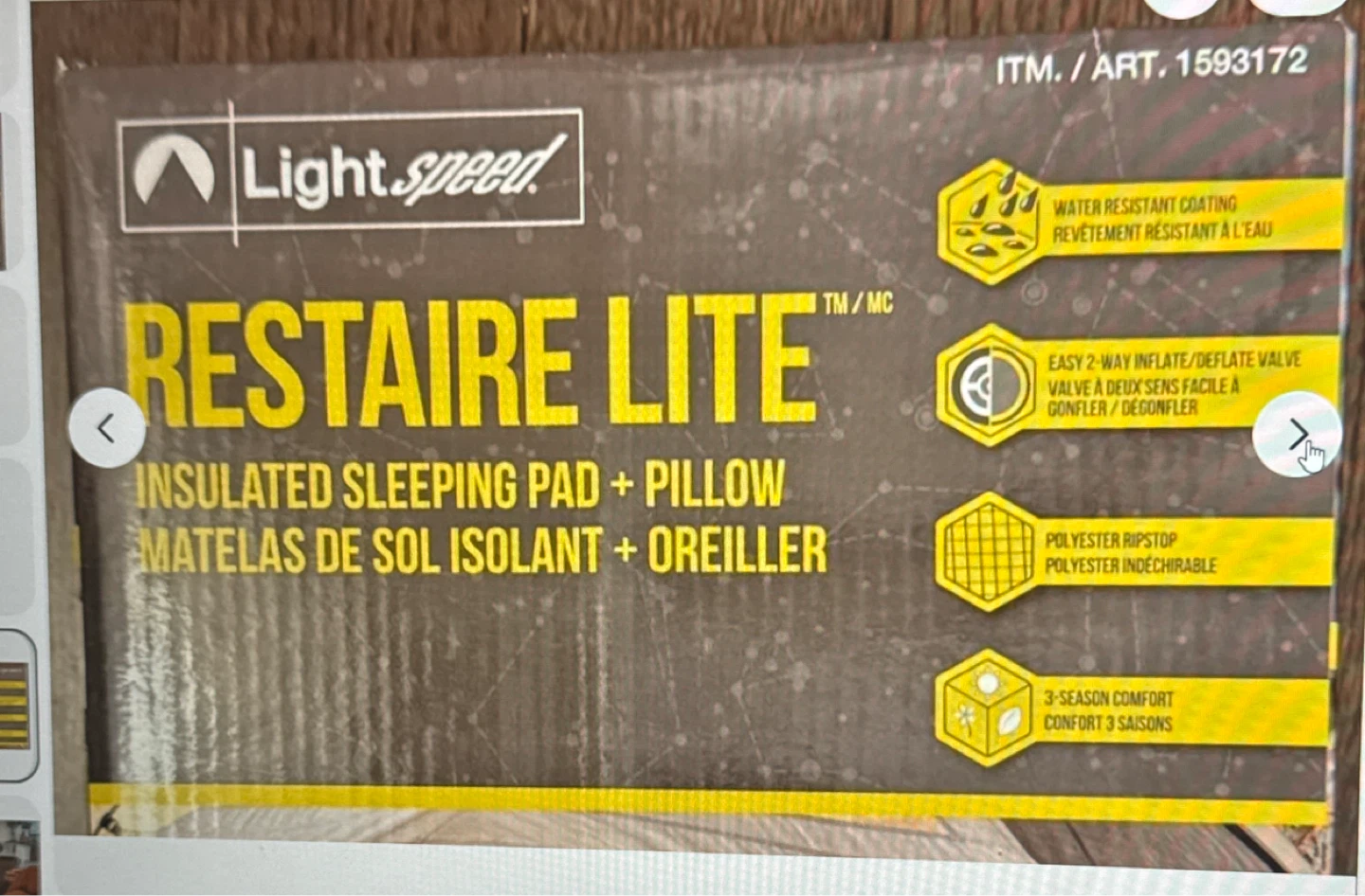 LightSpeed Restaire Lite Insulated Sleeping Pad + Pillow - photo 5