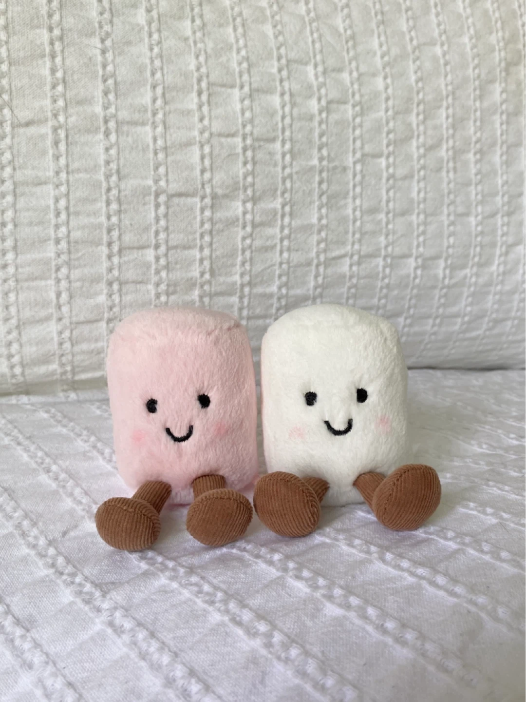 Jellycat Pink and White Marshmallows