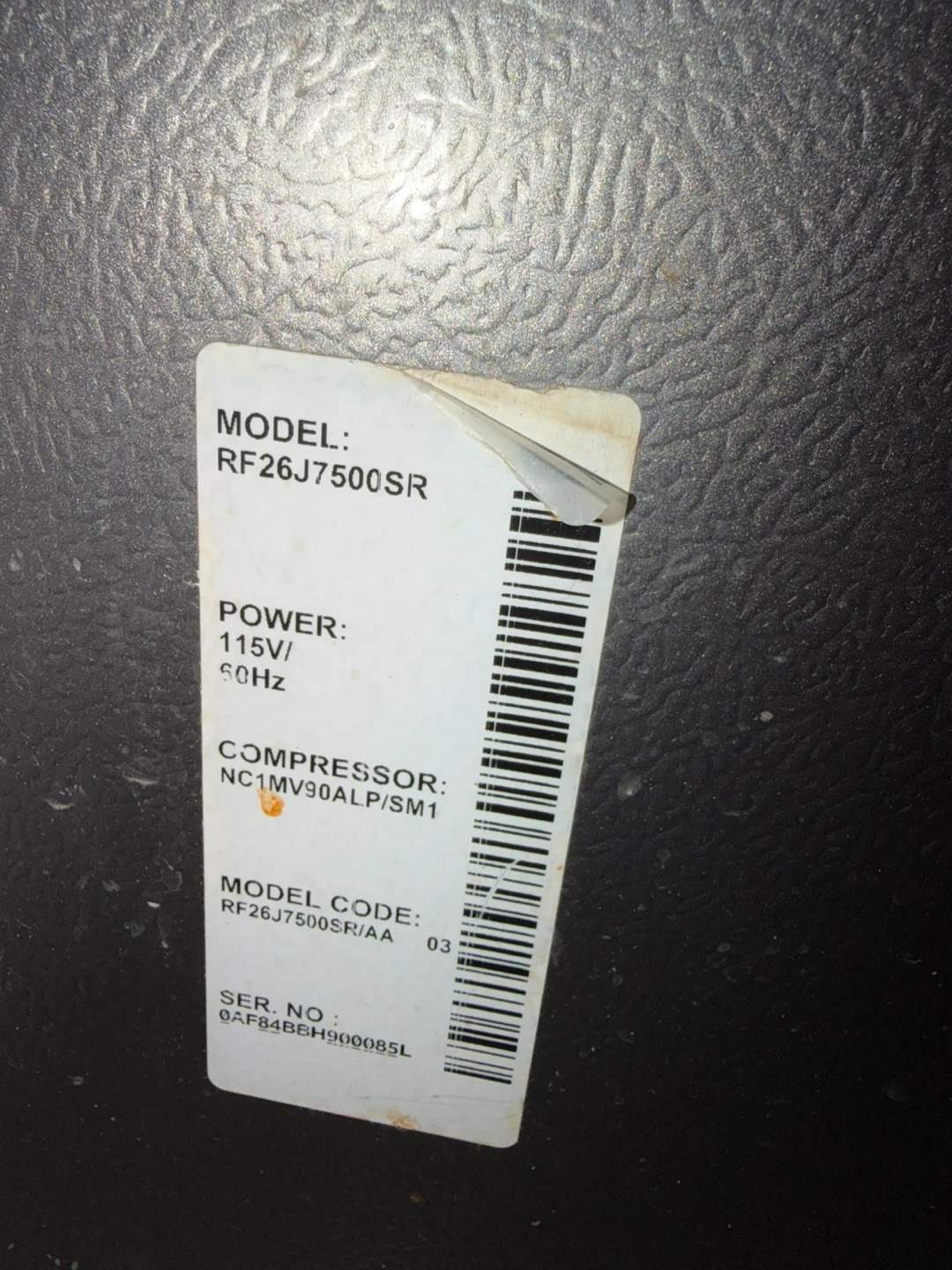 Samsung RF26J7500SR Refrigerator - photo 2