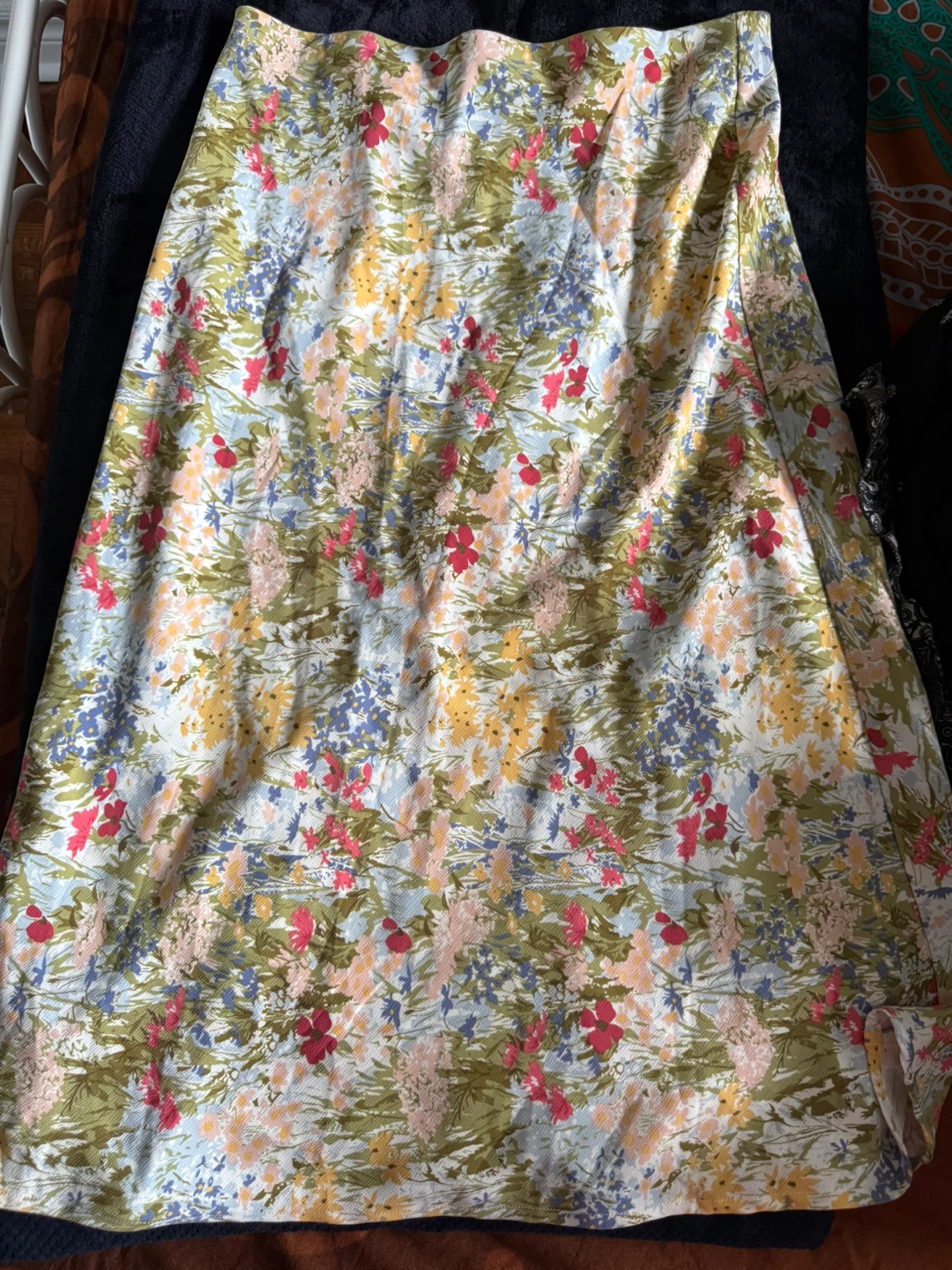 Skirts (Floral, Green, Black) - photo 3