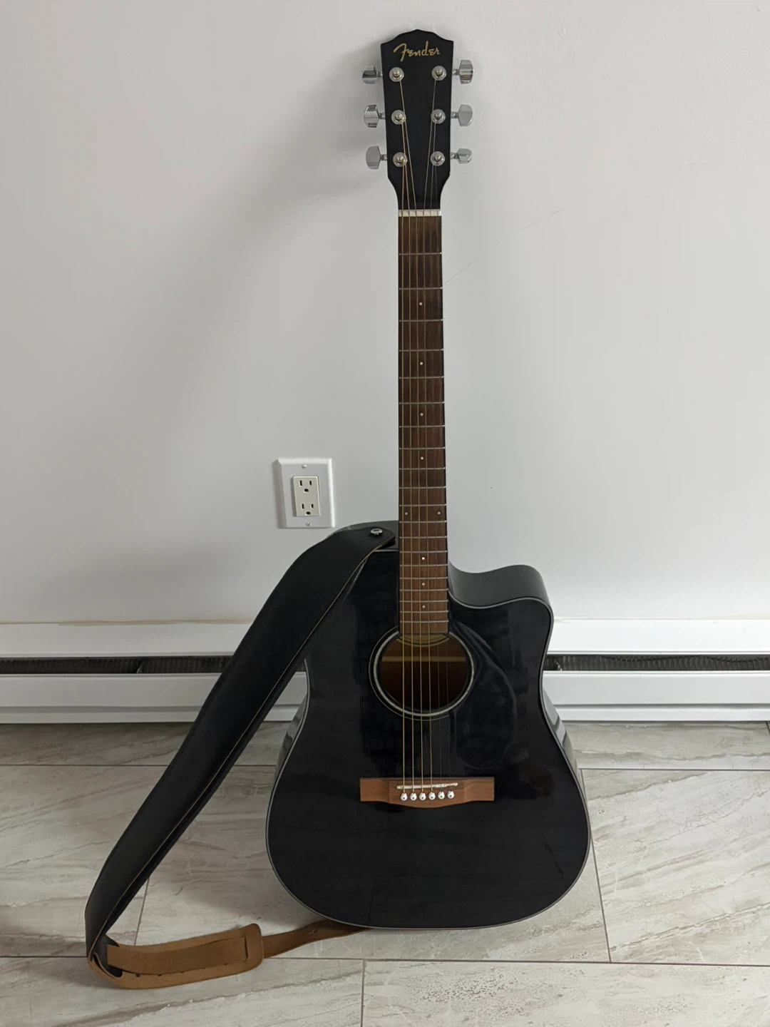 Fender CD-60SCE dreadnought OBO