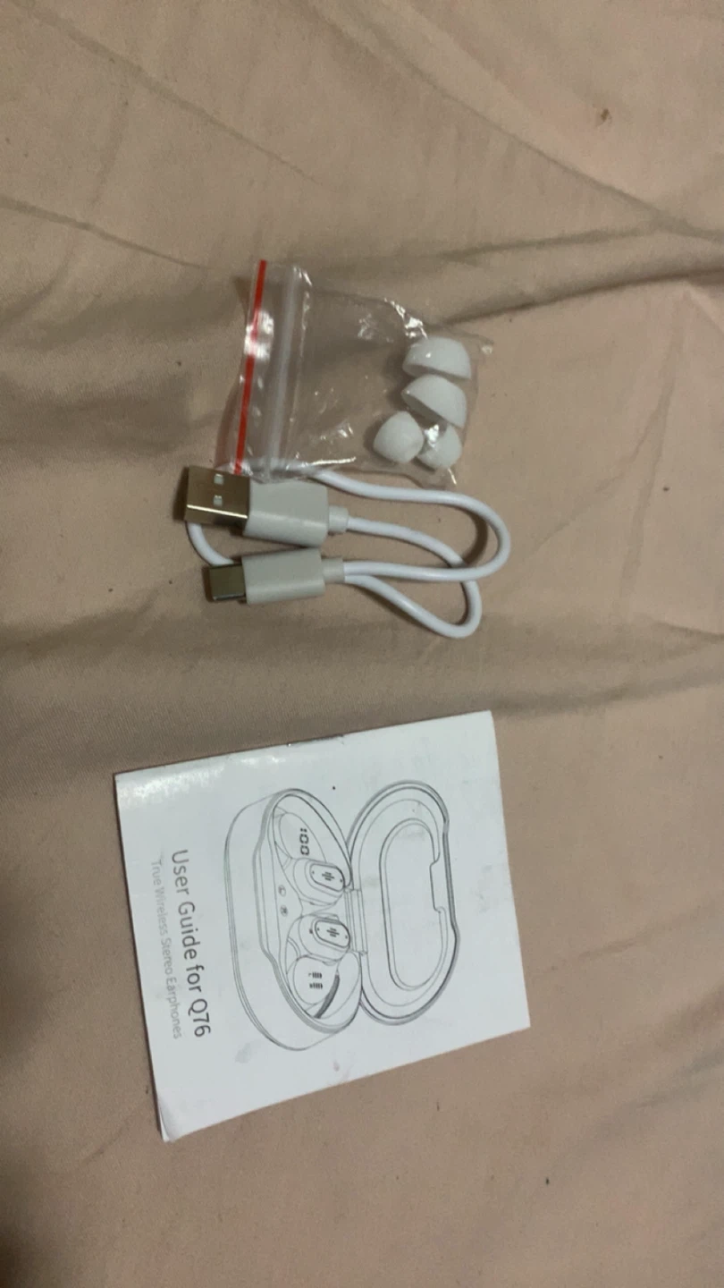 Q76 True Wireless Stereo Earphones - Rose Gold - photo 3