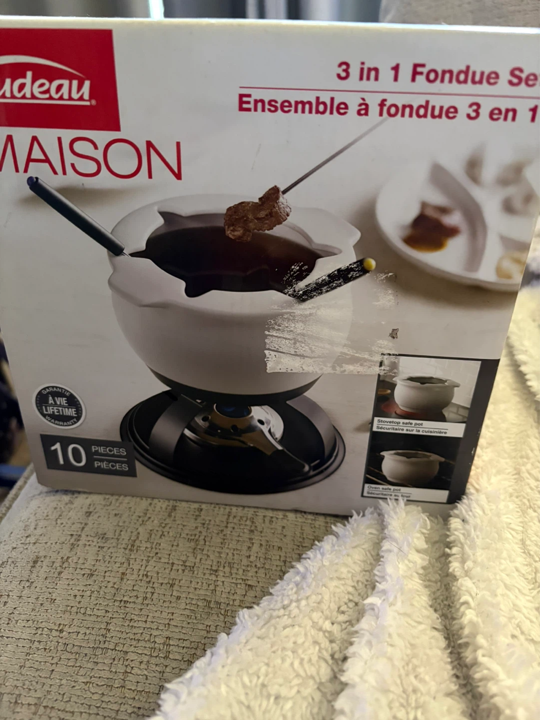 3-in-1 Fondue Set by Trudeau MAISON, 10 Pieces