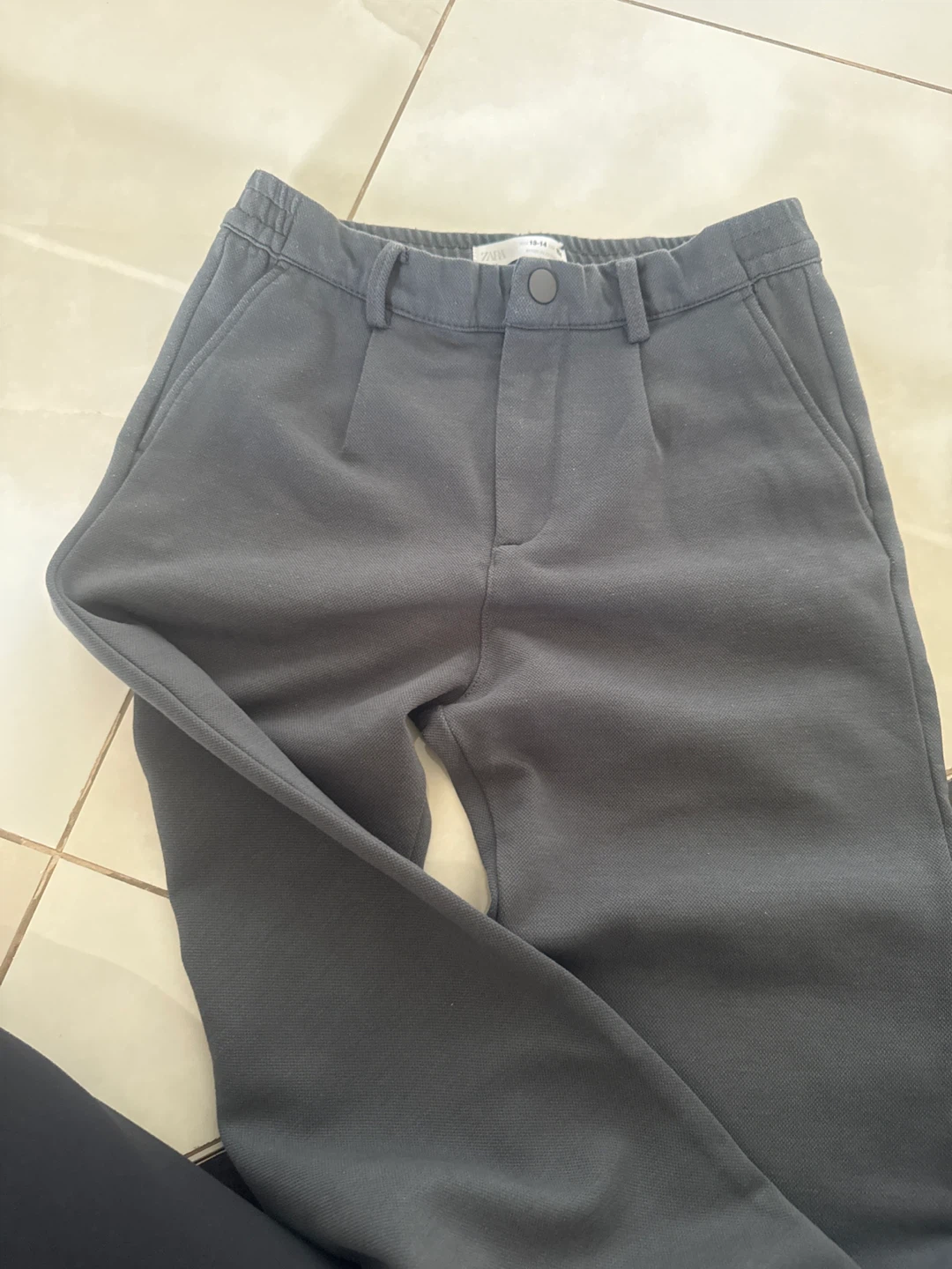 Zara Grey Pants Size 13-14 - photo 4