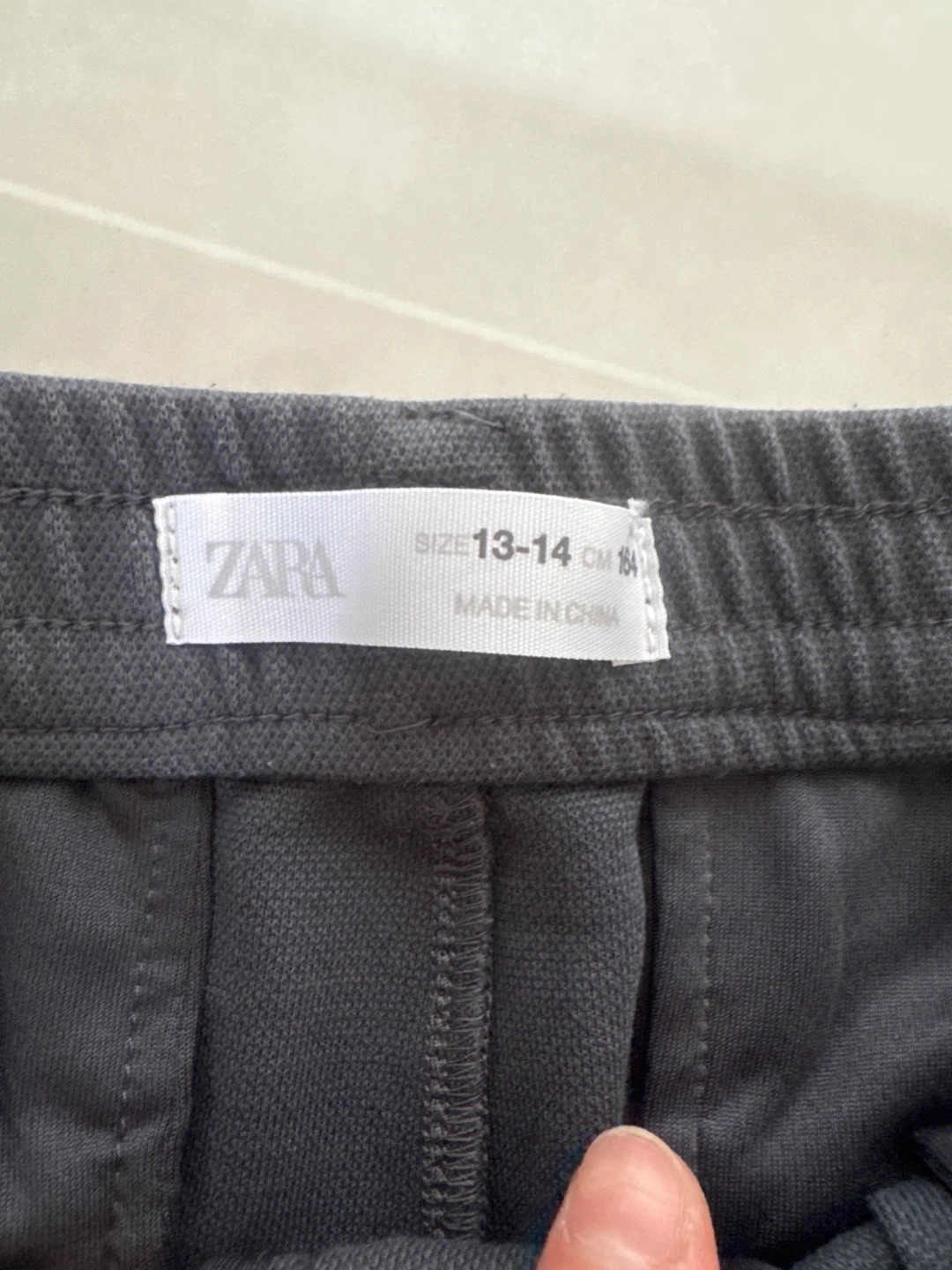 Zara Grey Pants Size 13-14 - photo 3